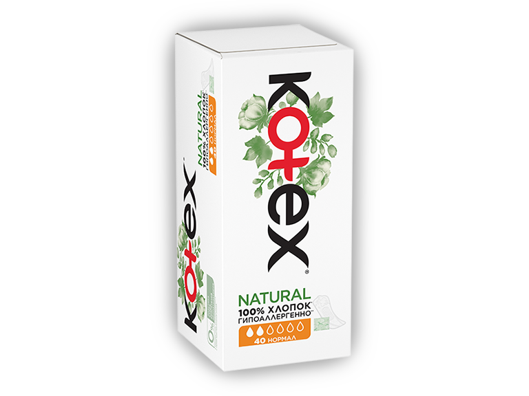 Kotex Natural Нормал 40