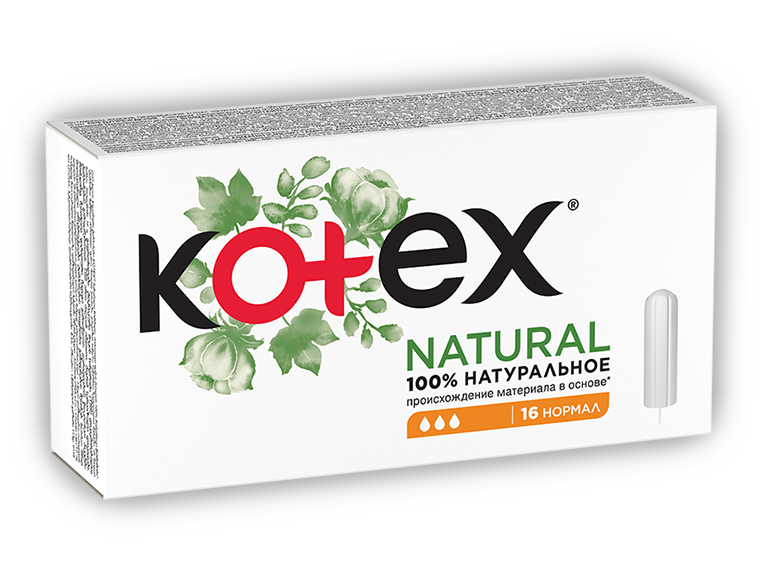 Kotex Natural Нормалдуу