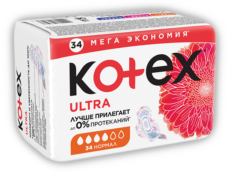 Kotex Ultra Нормал QUADRO