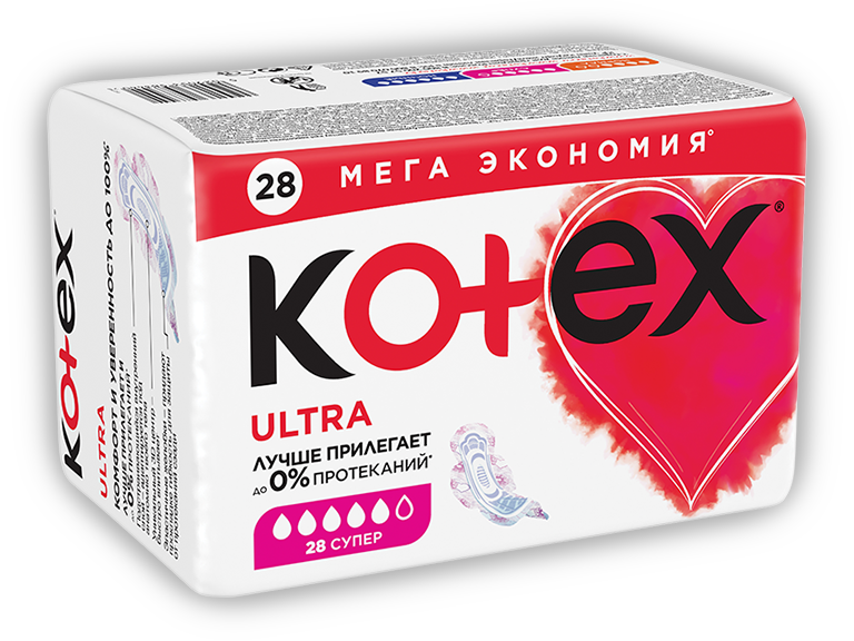 Kotex Ultra Супер QUADRO