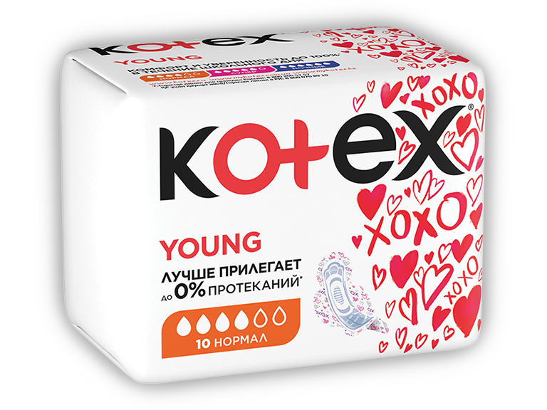 Kotex Young Нормалдуу